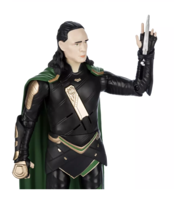 Disney Parks Marvel Loki Power Icons Talking Action Figure New
