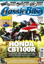 Classic Bike Magazine Nov 2008 Issue #346 BMW R75/5 R75 Honda CB1100R-B CB1100R