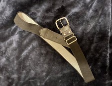 Softball Baseball Belt- Black, Adjustable Waist