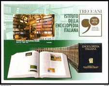2015 Italia Repubblica - Foglietto / Mini sheet "Enciclopedia Treccani" MNH**