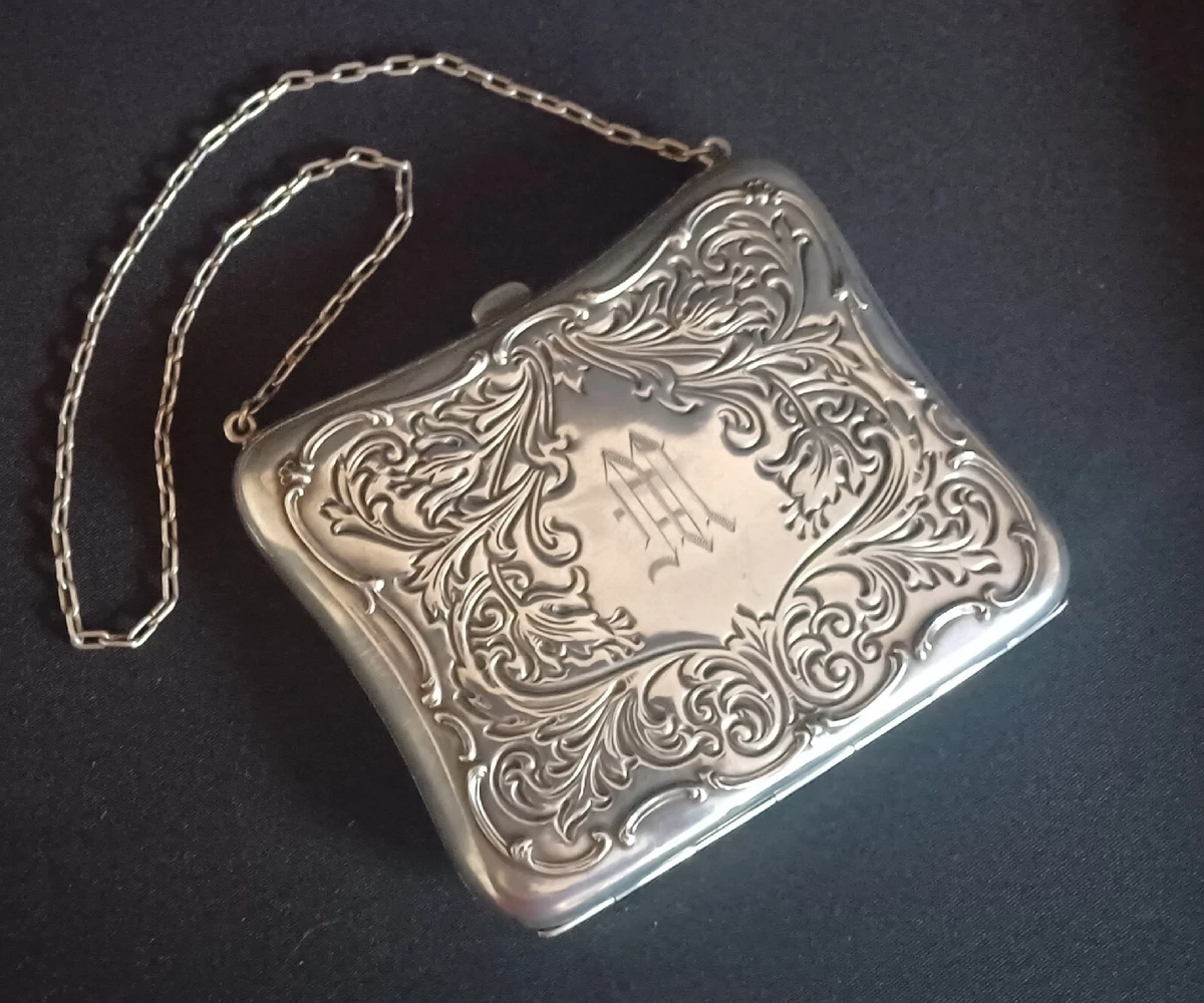 Late 19th century French carved sterling silver coin purse - Shop  crossroads-antiques Coin Purses - Pinkoi