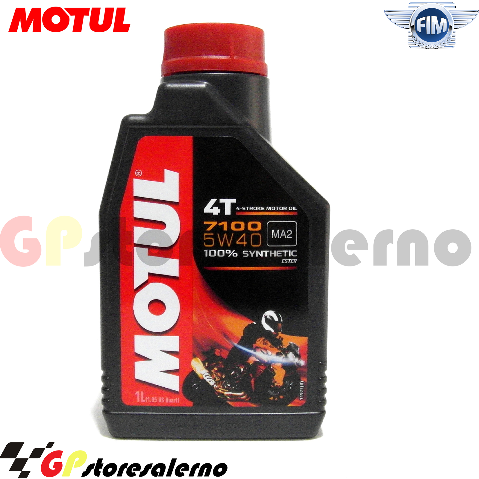 1 LITRO OLIO MOTORE MOTUL 7100 15W50 LUBRIFICANTE SINTETICO PER MOTO - Foto 4