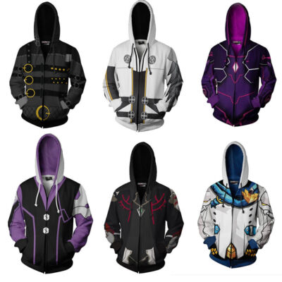 Elsword 3D Hoodies Aisha Raven Eve Chung Sword Knight Sweatshirts Jacke Kostüm