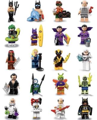 Movie Minifigures Personaggi Lego Batman Movie LEGO 71020