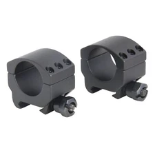 CCOP 1" Matte Picatinny Weaver Style Mount Scope Rings Set Low Profile A-1003WL