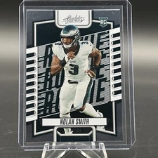 2023 Panini Absolute Football Foil Rookie RC Nolan Smith #161 Eagles