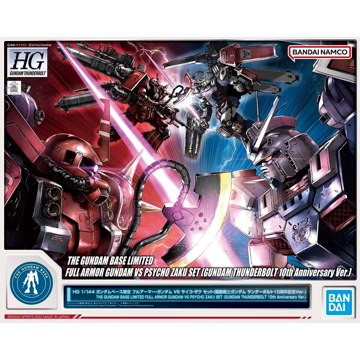 HG 1/144 Full Armor Gundam VS Psycho Zaku Set [Gundam