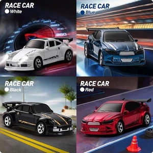 1/64 Scale Drift RC Car Mini 2.4Ghz Racing Drift Remote Contrl Sportscar Model