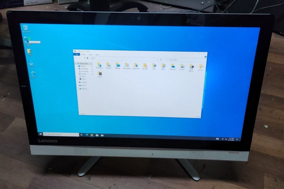 Lenovo All in One AIO 300-23ISU i5-6500 CPU, 2TB, 8GB Memory 23" PC w/Power Adap - Image 2 of 4