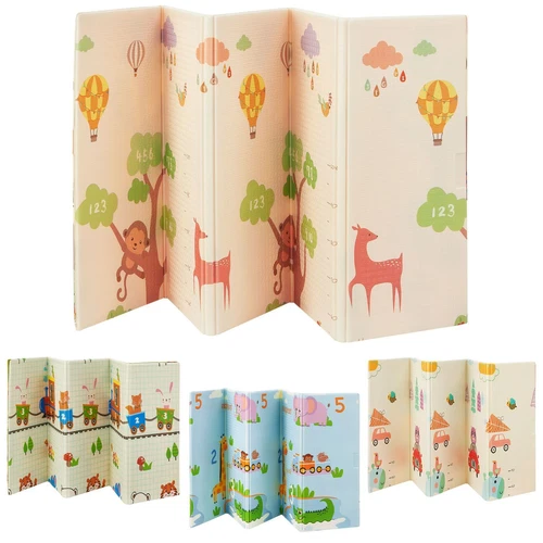 Spielmatte Matte Krabbelmatte 180x200 Spielteppich Krabbeldecke Kinder Juskys®