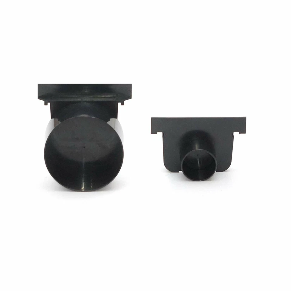 ZMMMAXPOL 2x Stirnwände für Entwässerungsrinne Terrassenrinne 98mm Komplett