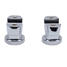 Chrome 1.25" Handlebar Straight Risers for Harley 2013-23 Softail Breakout FXBRS