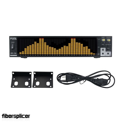 PP-131 Audio Spectrum Analyzer Display 2U Rack 31-Band Music Rhythm Light-Yellow