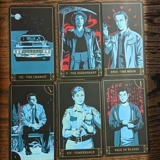 Supernatural Tarot: A 78 Cards Deck English Version