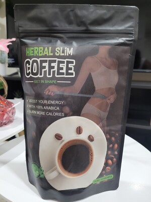 Herbal slim Coffee get in shape 30-sachets boost your energy fast shipping.