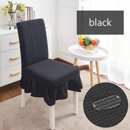 Falda Impermeable Mesa de Comedor Silla Cubierta Restaurante Silla Falda Cubierta Taburete - Imagen 18 de 24