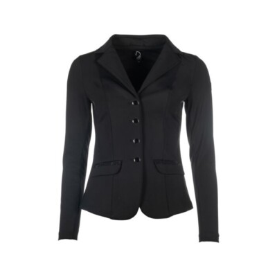 Lauria Garrelli Amalfi Atemberaubende Showjacke - Schwarz mit Kristall - Damen