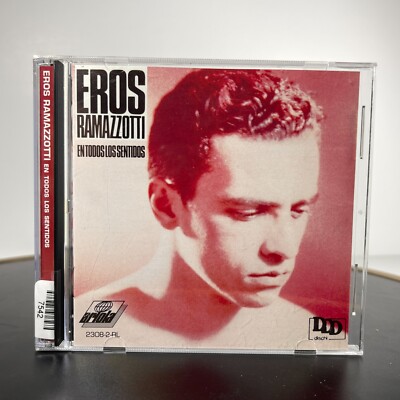 En Todos Los Sentidos by Eros Ramazzotti (CD, Feb-1992, RCA)
