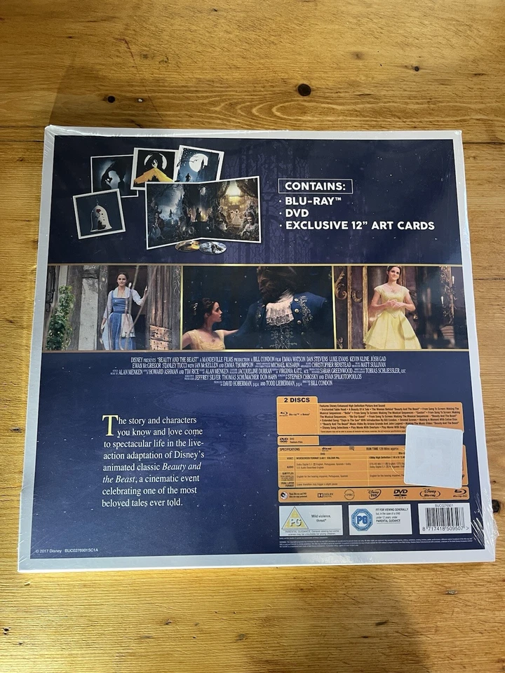Beauty and the Beast (2017) (Big Sleeve Edition)(BBFC) /Blu-Ray - Image 2 of 2