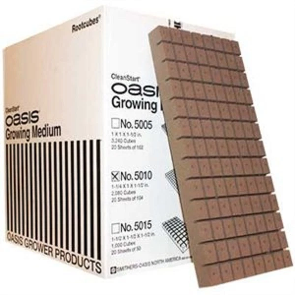 Oasis Hobby Hydro Rootcubes 1.5 Inch Case of 20 / 50 - Cell Sheets - Thumbnail 2