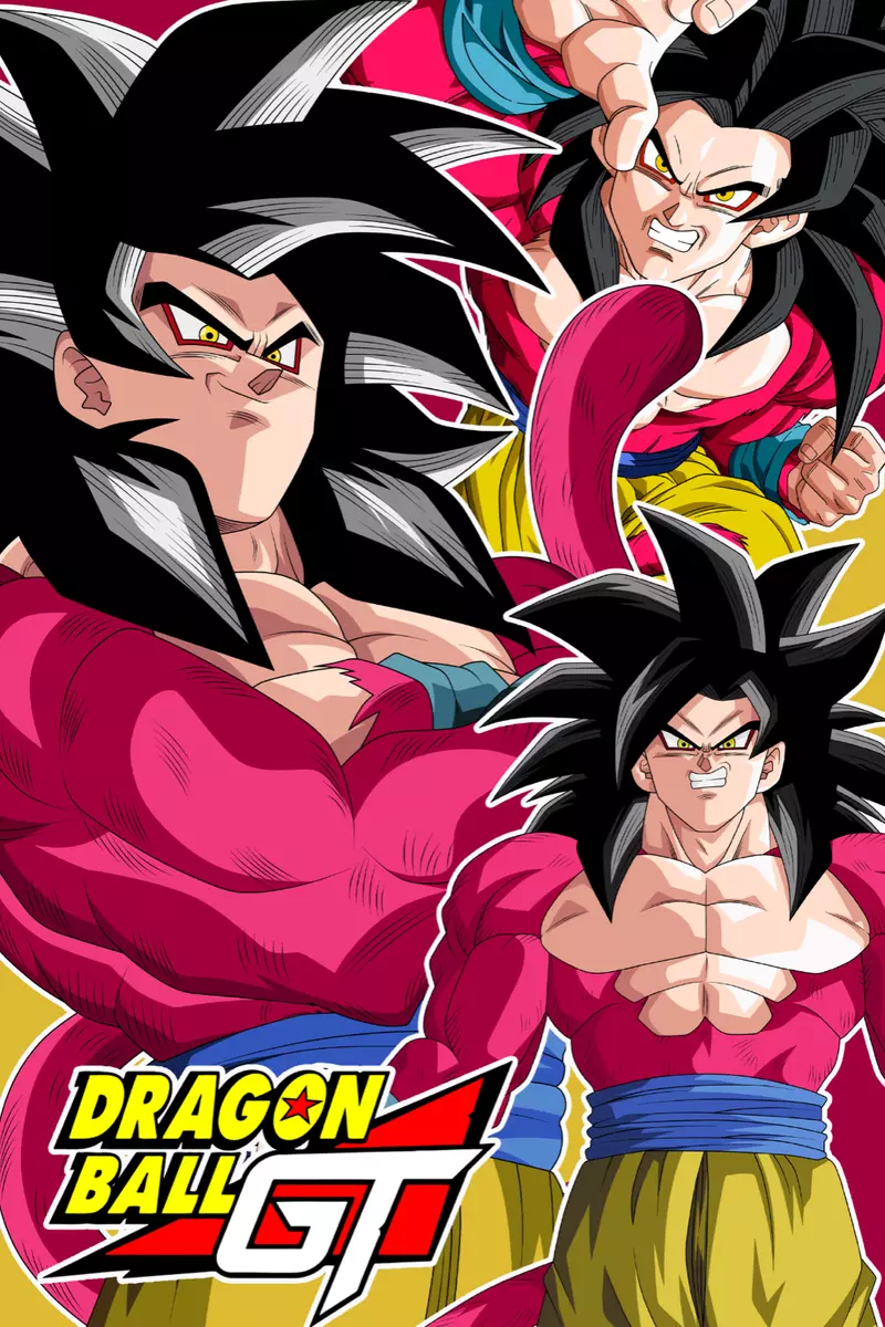 DBGT-Goku SSJ4  Dragon ball, Dragon ball z, Dragon ball super