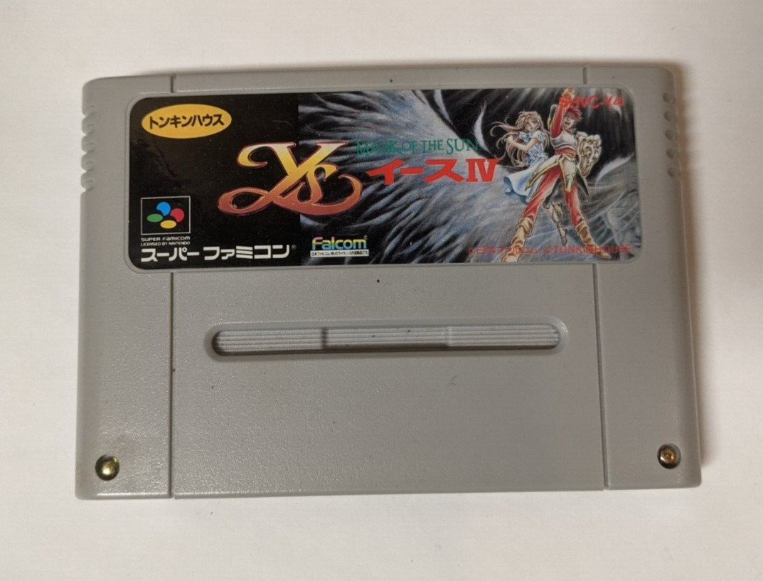 Ys IV: Mask of the Sun [Nintendo Super Famicom - SHVC-Y4]