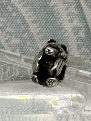 Authentic Trollbeads Little Bear TAGBE-20056 New, Retired, & Extremely Rare