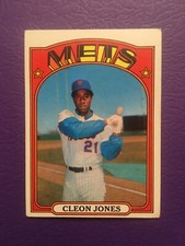 1972 Topps Baseball #31 Cleon Jones New York Mets