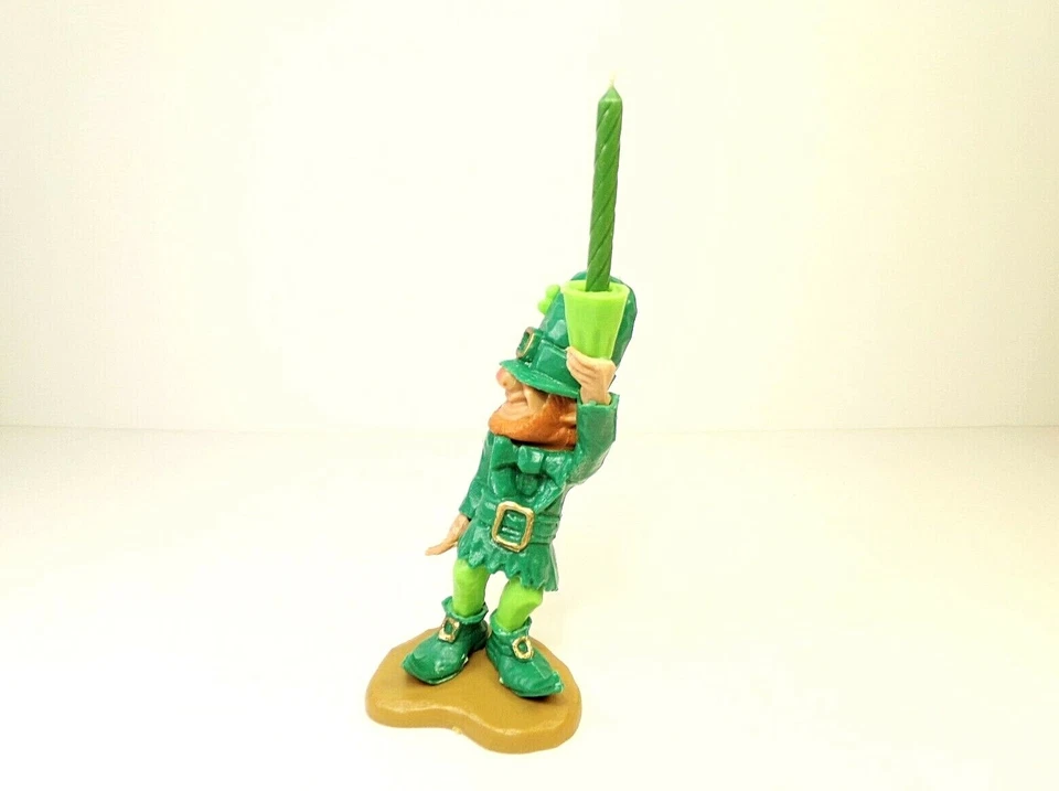 Wilton Cake Toppers Leprechaun Barbacoa Chef Peregrinos Patinador Lote Raro De Colección Años 80  Foto 2 de 4