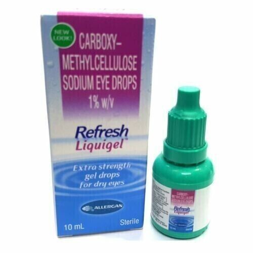 15 x 10 ml UFFICIALE 10 ml REFRESH LIQUIGEL gel lubrificante occhi EXP 2025 PER OCCHI ASCIUTTI - Foto 1 di 9
