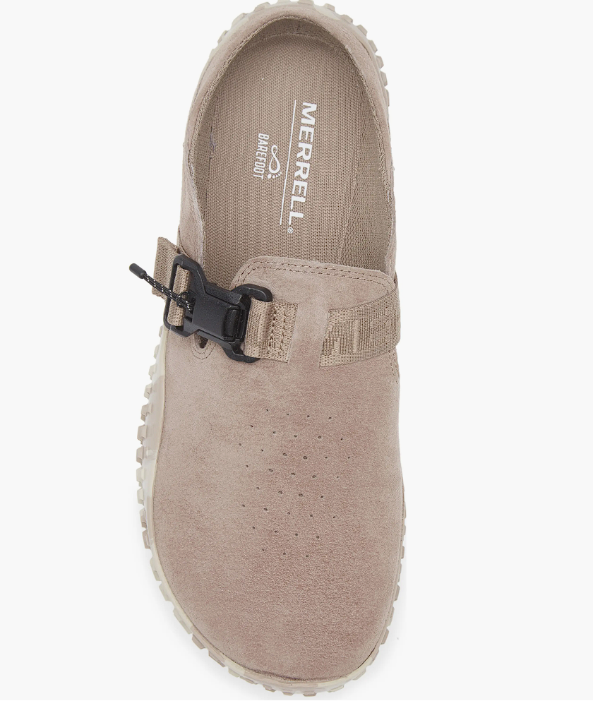 Merrell Uomo Scivolo Avvolto Pelle Nubuck Piedi Nudi Traspirante Fungo Taglia 9