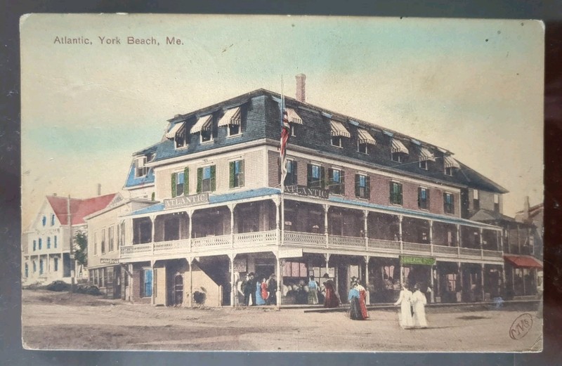 Atlantic, York Beach, ME - 1907, Rough Edges