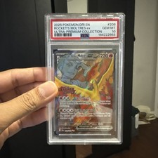 Team Rocket's Moltres ex - (Destined Rivals Stamp) 208/182 PSA 10 on eBay