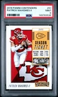 2018 Panini Contenders - Patrick Mahomes II #51 PSA 9