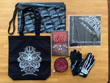 BABYMETAL Official Merch 6pcs Set Tote Bag Skeleton Gloves Bandana Coin Case New