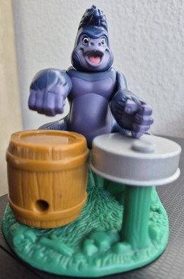 Disney-Figur Gorilla Terk aus ''Tarzan'' McDonalds 1999 mit Aufziehmechanik