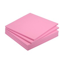 EVA Foam Sheets Pink 9.8 Inch x 9.8 Inch 10mm Thick Crafts Foam Sheets Pack of 6