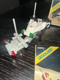 LEGO Vintage Classic Space Set 6870 Space Probe 100% Complete W Box Manual Mini