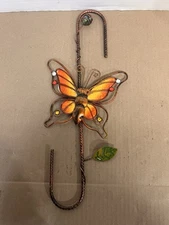 Garden Decor Set, Seashell Butterfly Hanger