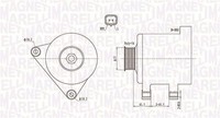 Magneti Marelli Generator 063731741010 FüR CitroËN Peugeot