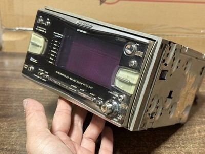 Rare Vintage Panasonic 2DIN CD MD AUX Head Unit CQ VX4000D Tested