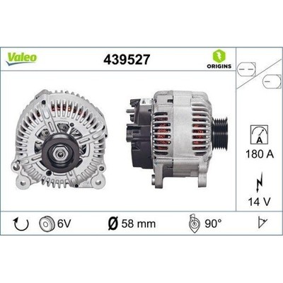 Generator Valeo 439527 Valeo Origins New Oe Technologie für Audi VW Audi (faw)