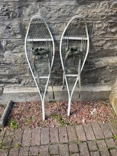 Vintage Snow Shoes  / Metal Snow Shoes