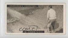 1927 Churchman's Famous Golfers Tobacco Small Walter Hagen #14