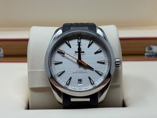 Omega Seamaster Aqua Terra 150M 38mm, Steel On Rubber Strap  2 years warranty 