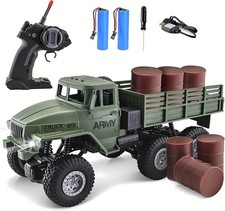 Rc Military Truck 6x6 Road Remote Control Car 116 Scale Remote Control Truck 4w Rc Military Truck 6x6 Road Remote Control Car 116 Scale Remote Control Truck 4w
