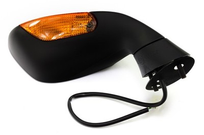 Spiegel rechts mit Blinker schwarz E-geprüft für Aprilia RSV 1000 R Factory