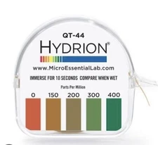 HYDRION Quat Test Kit 0-44 PPM Red QT-44, Exp 3/1/2027 - BUY MORE & SAVE!!