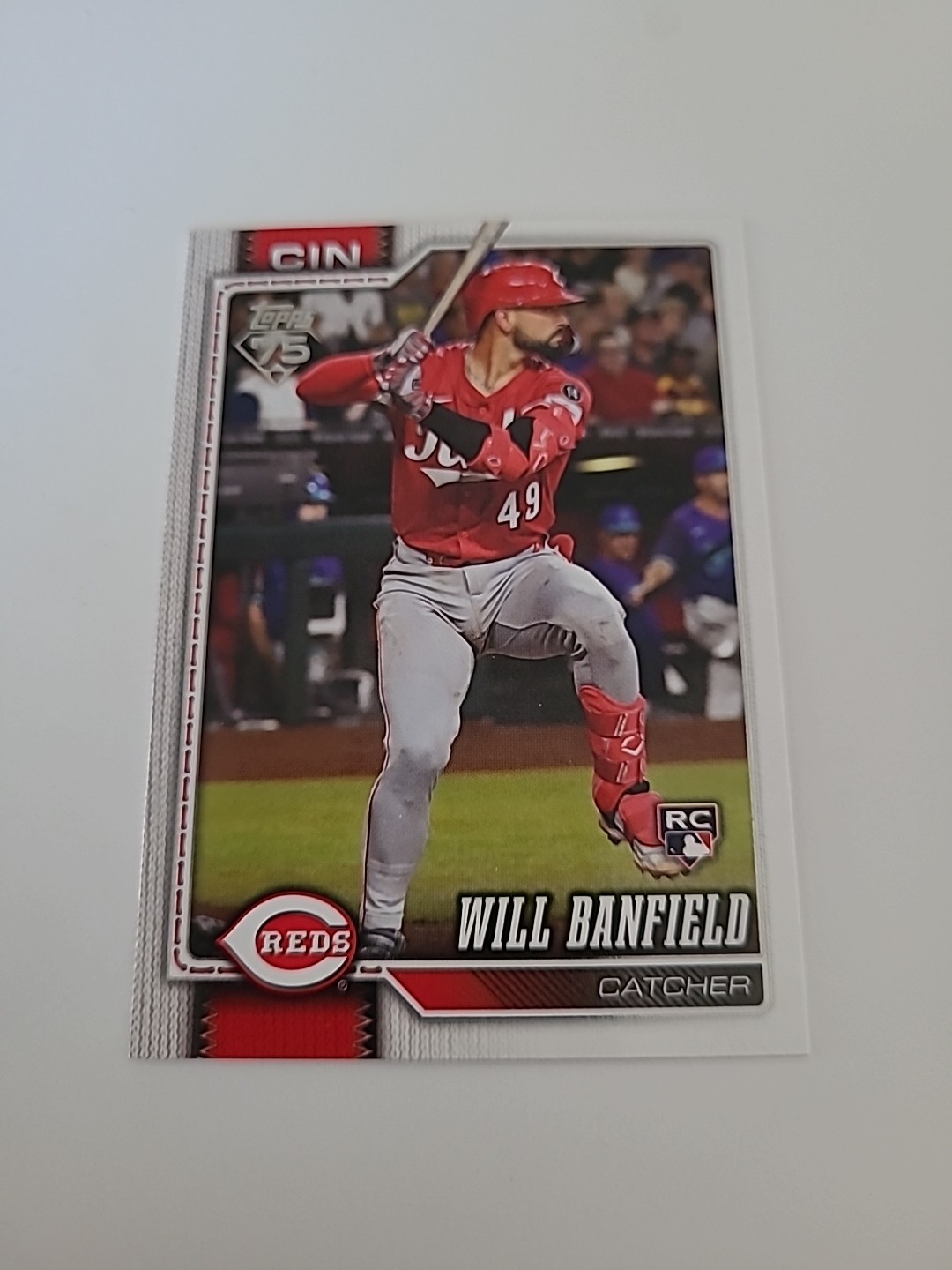 2026 Topps Series 1 - Will Banfield #247 (RC) Cincinnati Reds 