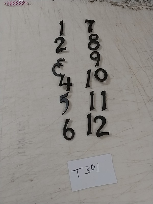 SESSIONS  MISSION WALL CLOCK NUMBERS RAMONA